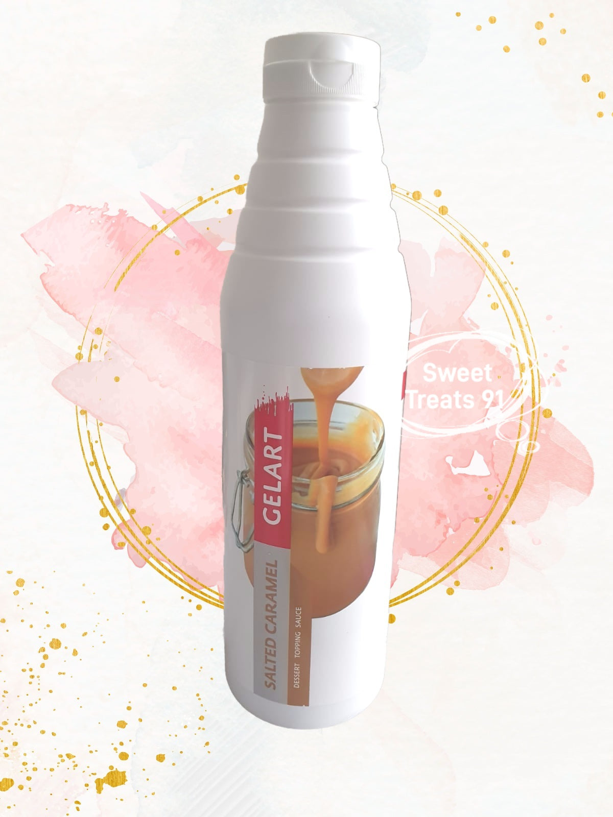 Gelart Salted Caramel Flavour Syrup Sauce