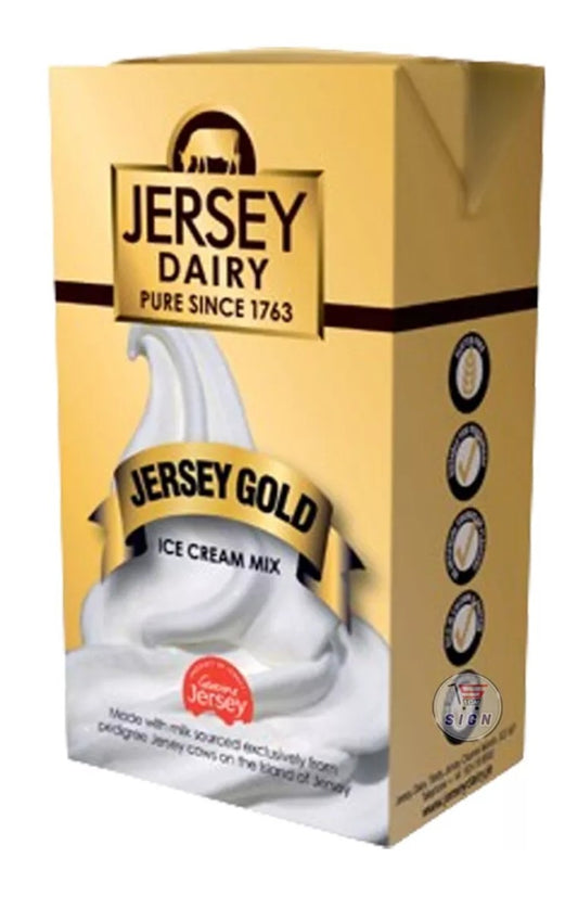 Jersey Dairy Ice Cream Mix Liquid Gold Premium Brand