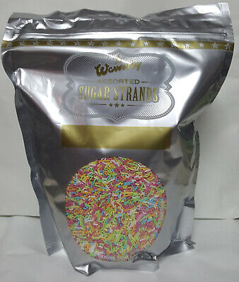 Waverley Assorted Sugar Strands 1kg